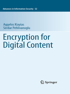 cover image of Encryption for Digital Content